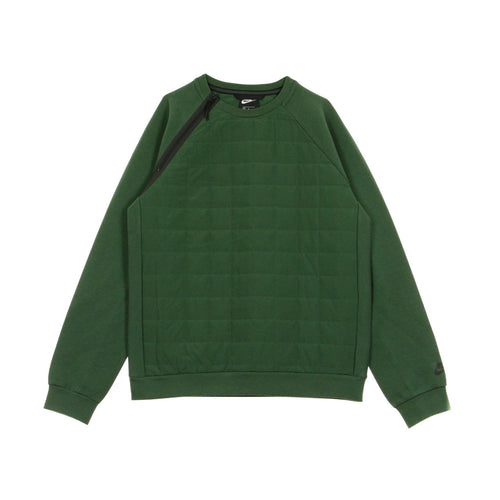 Nike Felpa Leggera Girocollo Uomo Pe Crew Winter Galactic Jade/black da uomo