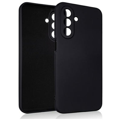 cover in silicone per samsung a17  nera