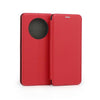 custodia a libro ralme 12 5G con porta carte di credito rossa