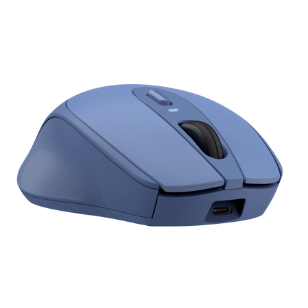 MOUSE ZAYA WRL RICARICABILE BLU