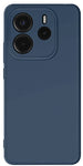 cover in silicone per xiaomi redmi note 14 pro 4G blu