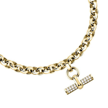 Bracciale MORELLATO donna Abbraccio acciaio dorato / cristalli