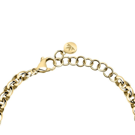 Bracciale MORELLATO donna Abbraccio acciaio dorato / cristalli