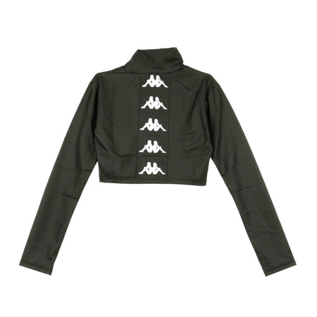 KAPPA Maglietta Corta Donna Banda 10 Krillin Black/white da donna