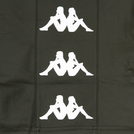 KAPPA Maglietta Corta Donna Banda 10 Krillin Black/white da donna