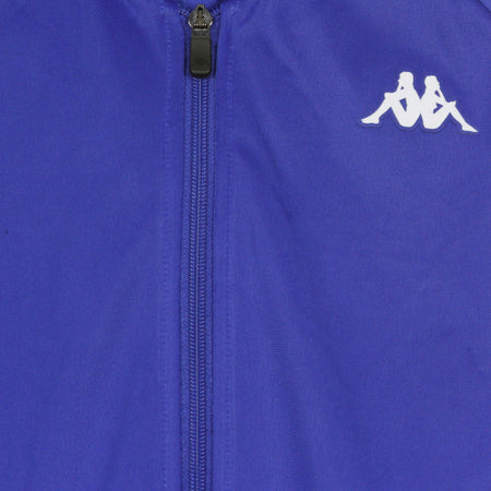 KAPPA Giacca Tuta Cappuccio Uomo Banda Zudai Slim Blue/white da uomo