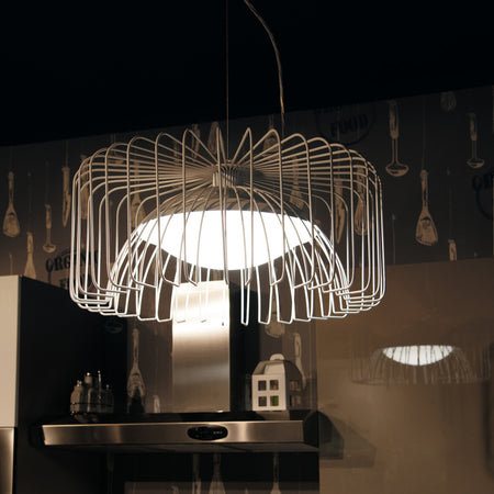 Lampada a sospensione 24W a led bianca PANTHER