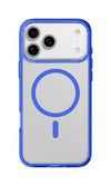 cover iphone 17 PRO MAX blu - trasparente magsafe