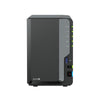 Dispositivo Storage Synology DS224+ - NAS DiskStation DS224+ Diskless 2 Slot (Senza Dischi Installati) - 2 x 3.5/2.5 SATA III/SATA II, Celeron J4125, 1.4 GHz, 2 GB DDR4 Ram , 2x USB 3.0