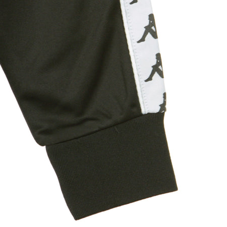 KAPPA Giacca Tuta Uomo Banda Anniston Slim Black/white da uomo