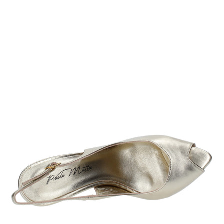 PAOLO MATTEI Scarpe con Tacco Grigio da donna