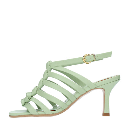 PAOLO MATTEI Sandali Verde da donna