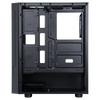 Case Itek SIISBE 3.0 - Gaming - 3x12cm ARGB fan - Alimentatore NON incluso - 2x USB 3.2 - Pannello Laterale trasparente - ATX, Micro Atx - Nero