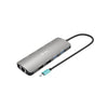 USB-C Metal Nano 2x Display Docking Station + Power Delivery 100 W