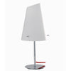 Lampada da tavolo 60W E27 altezza 44cm bianca LOCKE