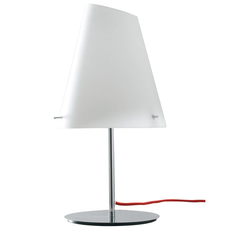 Lampada da tavolo 60W E27 altezza 65cm bianca LOCKE