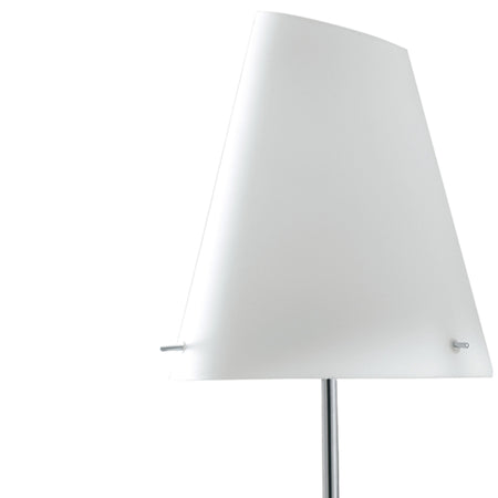 Lampada da tavolo 60W E27 altezza 65cm bianca LOCKE