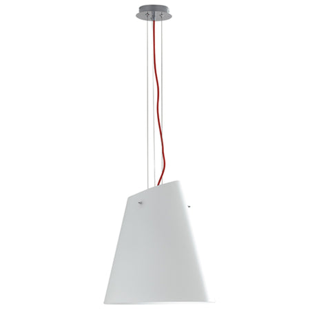 Lampada a sospensione 60W tripla emissione 3xE27 bianca LOCKE