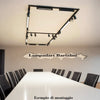 Binario Top Light MONO YARIKIT 300L NE GU10 LED lampada soffitto faretti spot orientabili moderno