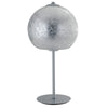 Lampada da tavolo 60W E27 argento GLAM