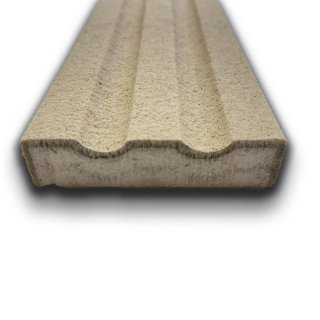 €9,99ml *** STOCK *** Pacco da 12ml di cornice decorativa in XPS Resinata per esterno 12x3x200cm GE/PD112 - Eternal Parquet