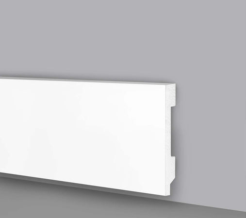 112ML-Bancale-di-Battiscopa-BIANCO-Squadrato-passacavo-70x15x2000mm-in-POLIMERI---Polistrutturato