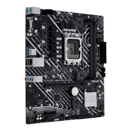 ASUS MB H610, PRIME H610M-E D4, LGA 1700, DUAL M.2 - CSM, 90MB19N0-M1EAYC
