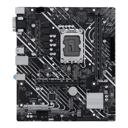 ASUS MB H610, PRIME H610M-E D4, LGA 1700, DUAL M.2 - CSM, 90MB19N0-M1EAYC