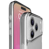 cover iphone 17 PRO trasparenterigida con bordi in gomma per  un’elevata protezione dello smartphone.