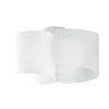 Plafoniera da soffitto per interno 60W 3XE27 tre emissioni bianca CREATE