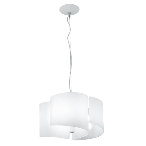 Lampada a sospensione 60W 3XE27 tre emissioni bianca CREATE