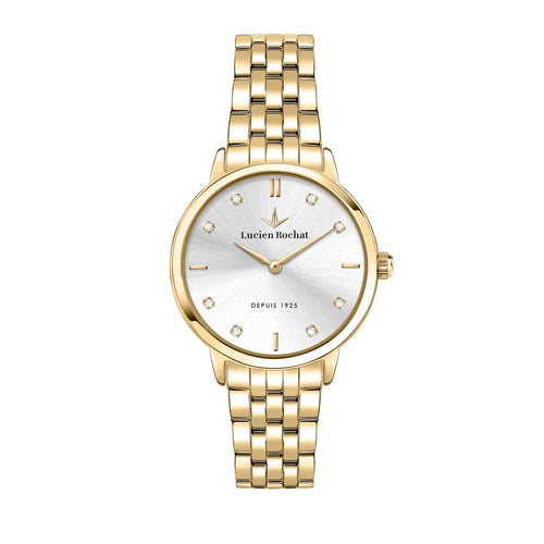 Orologio LUCIEN ROCHAT donna Charme acciaio dorato / silver