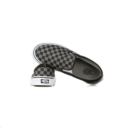 VANS Scarpa Bassa Uomo Classic Slip-on Black/pewter/checkerboard da uomo