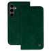 custodia a libro iphone 17 PRO con porta carte di credito chiusura magnetica verde