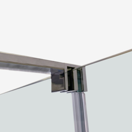 Porta doccia scorrevole senza profili 8mm h195 KENA