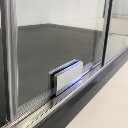 Porta doccia scorrevole senza profili 8mm h195 KENA