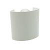 Applique Da Parete Ovale Led Cob Esterno 3w Doppia Emissione Lampada Ip65 Es48