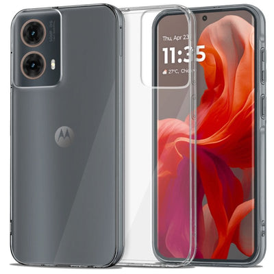 custodia in tpu per motorola G84 5g   trasparente