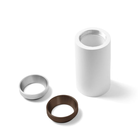 Plafoniera gesso Sforzin illuminazione PROPILEI T488 GU10 LED anelli colorati