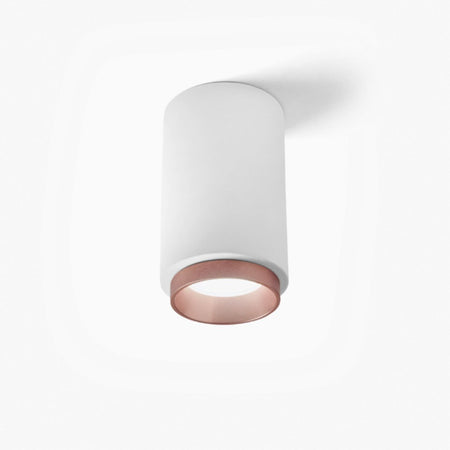 Plafoniera gesso Sforzin illuminazione PROPILEI T407 GU10 LED anelli colorati