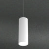 Binario Top Light MONO 1128 CLOUD YARI BIANCO GX53 LED lampada soffitto moderna spot orientabile diffusore cilindro metallo