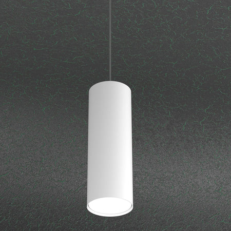 Binario Top Light MONO 1128 CLOUD YARI BIANCO GX53 LED lampada soffitto moderna spot orientabile diffusore cilindro metallo