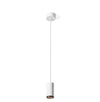 Lampadario moderno Sforzin illuminazione PROPILEI T487 GU10 LED gesso sospensione
