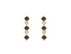PdPaola Cavalier Scarlet Earrings Gold