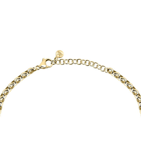 Collana MORELLATO donna Abbraccio acciaio dorato / cristalli