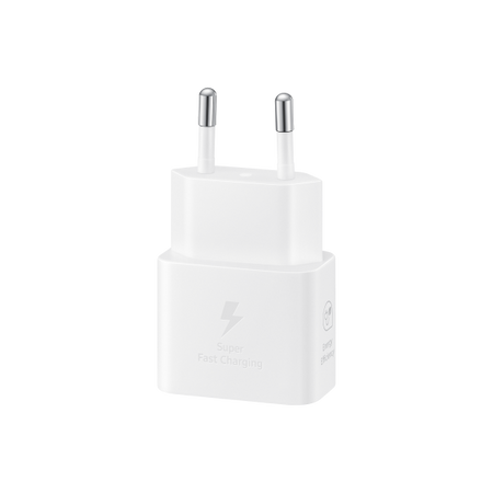 SAMSUNG FAST EP-T2510XWEGEU - ALIMENTATORE 25W USB-C WHITE + CAVO 1M