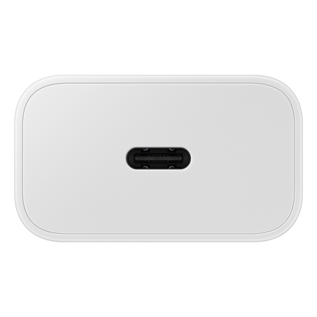 SAMSUNG FAST EP-T2510XWEGEU - ALIMENTATORE 25W USB-C WHITE + CAVO 1M