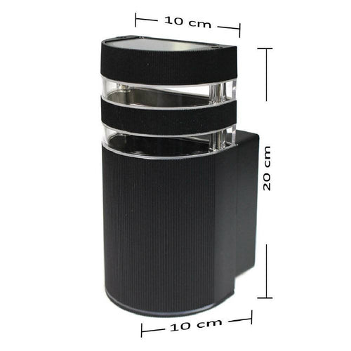 Applique A Parete Per Esterno Luce Lampada Muro Moderna Giardino Terrazzo Es17