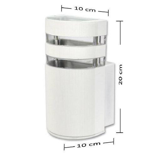 Applique A Parete Per Esterno Luce Lampada Muro Moderna Giardino Terrazzo Es17