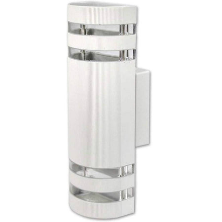 Applique A Parete Per Esterno Doppia Emissione Di Luce Lampada Moderna Ip55 Es18